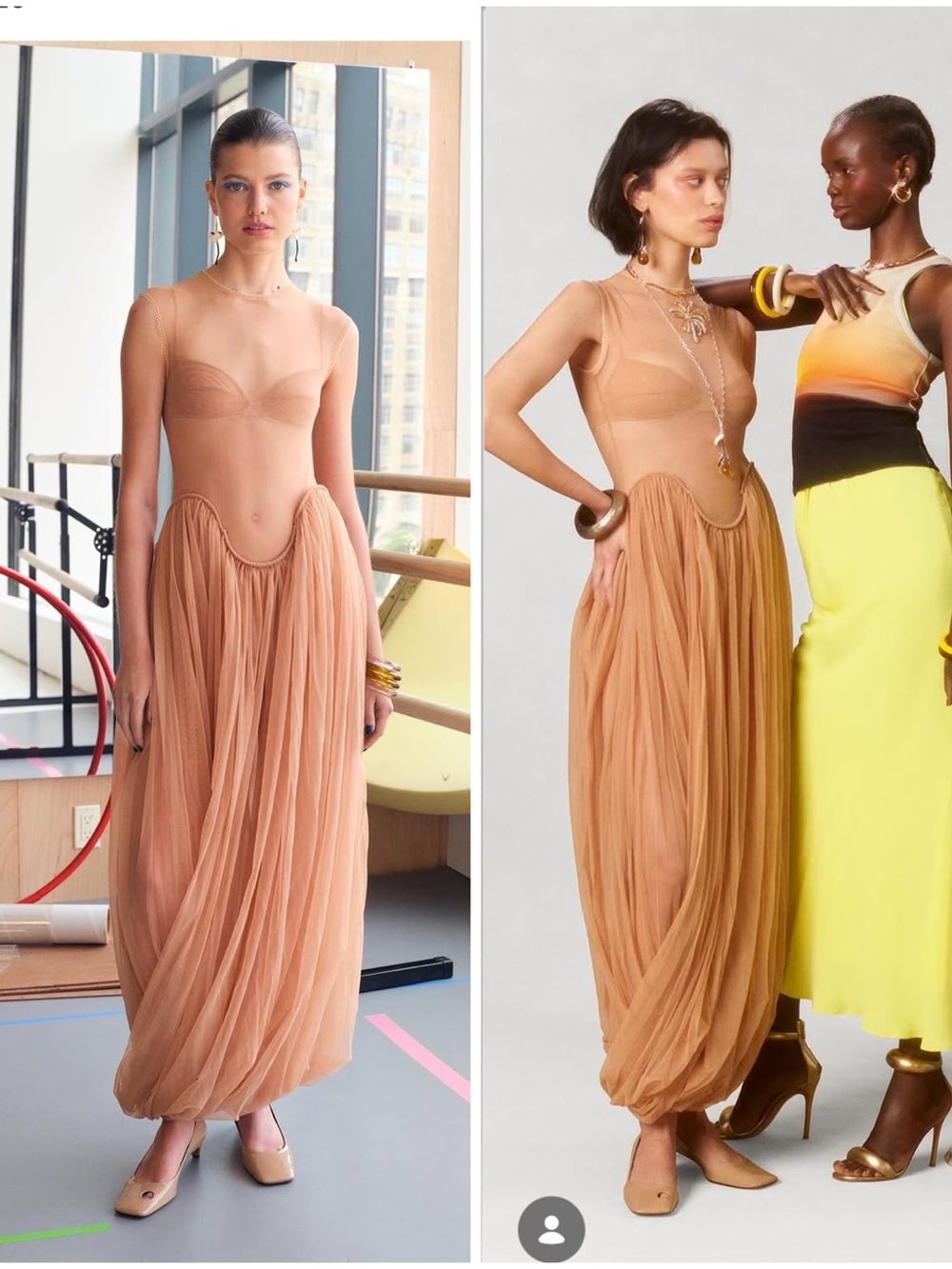 NWT Tory Burch Draped Jersey Dress $2,398 0